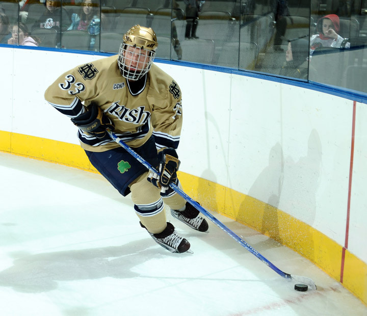 Senior Garrett Regan scored two goals, including the game winner in the 3-1 win over Minnesota-Duluth in the Shillelagh Tournament title game.  His efforts earned him all-Tournament honors.