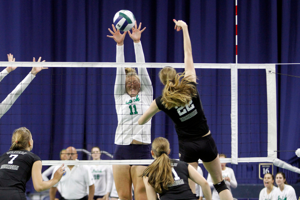 Western Michigan 3, Notre Dame 0 (Sept. 7, 2014)