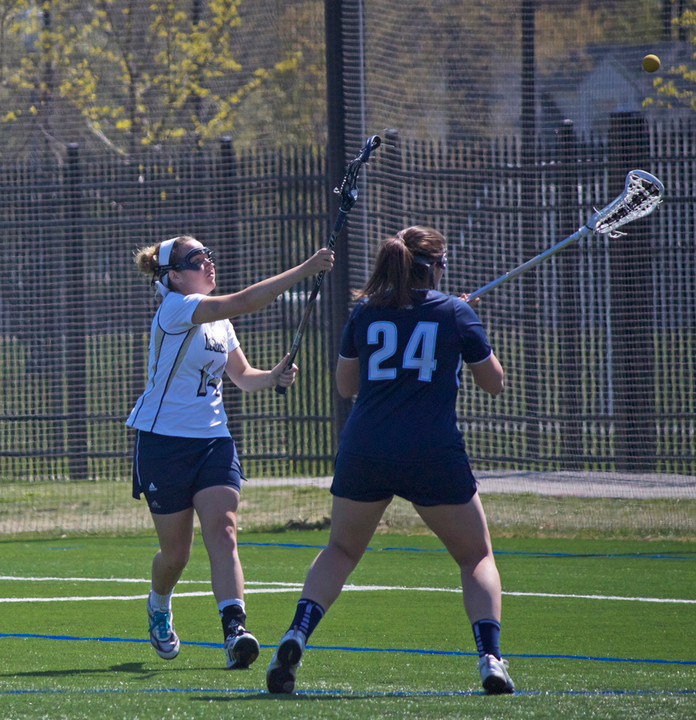 Junior Jaimie Morrison had four first-half goals in Notre Dame's 12-11 win over Vanderbilt.