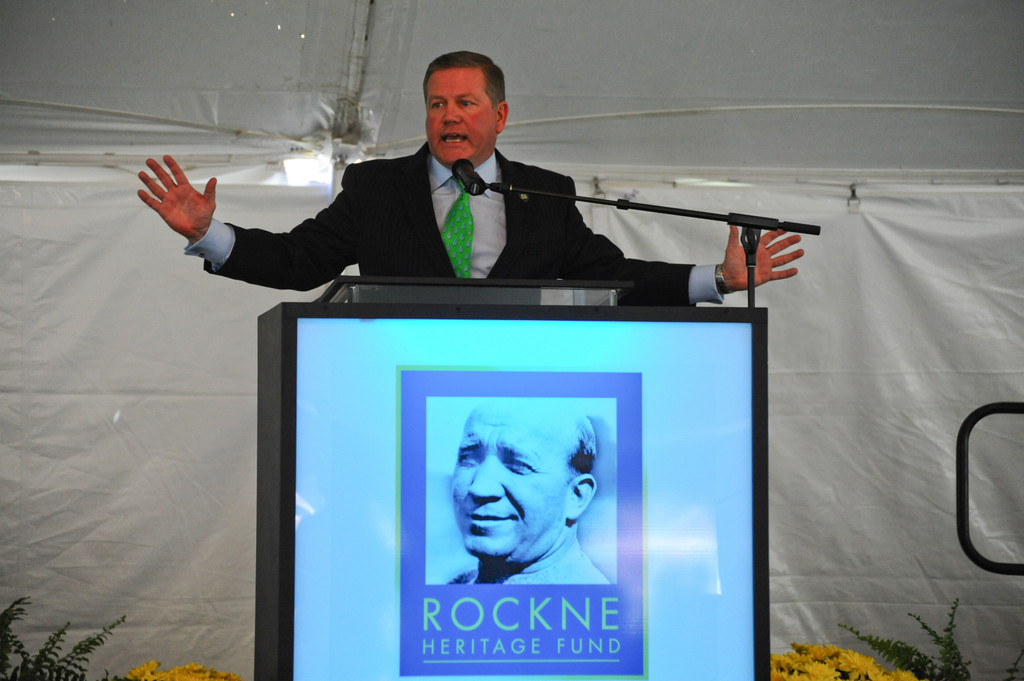 2012 Blue/Gold Rockne Tailgate