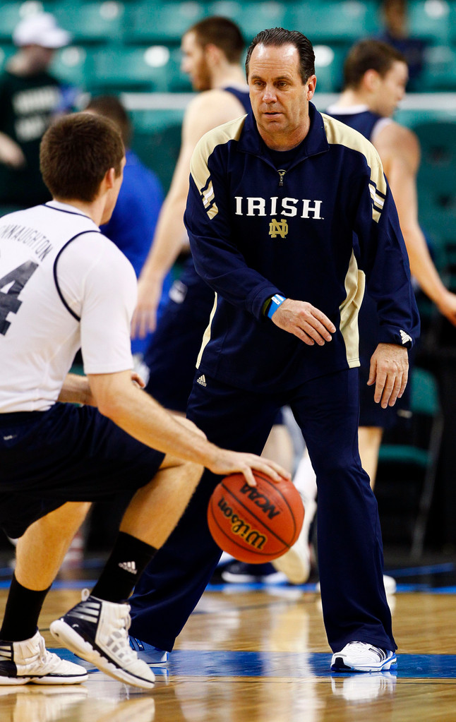 Notre Dame Men's Basketball Practice (3/15/12)