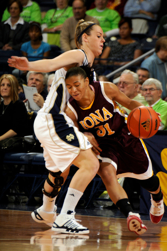 Notre Dame 80, Iona 45