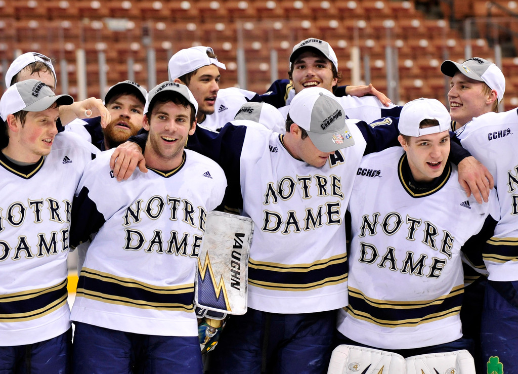 Irish Top New Hampshire 2-1 in NCAA Quarterfinals (AP)
