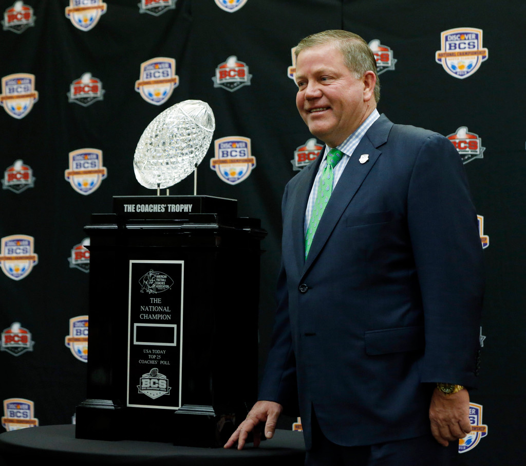 Irish in Miami - Head Coach Press Conferences (AP)