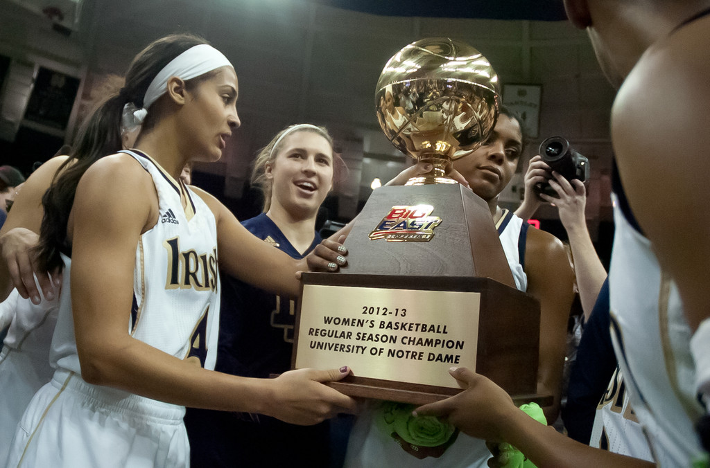 03-04-2013 Notre Dame Women's Basketball vs Connecticut