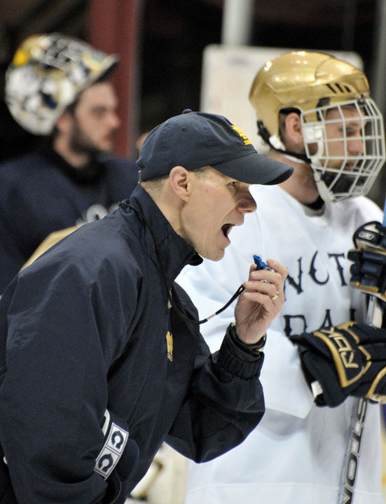 Notre Dame associate head coach Paul Pooley and the Notre Dame hockey team will have a Kids Clinic at the Memorial Coliseum in Ft. Wayne on Saturday, Nov. 21 at 12 noon.