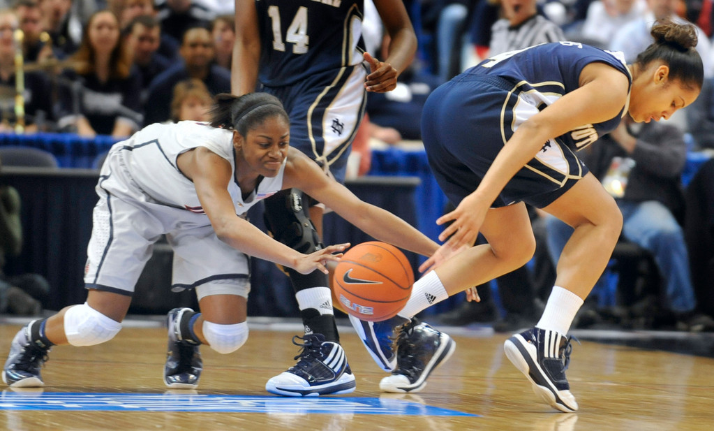 Notre Dame v. UConn (AP)