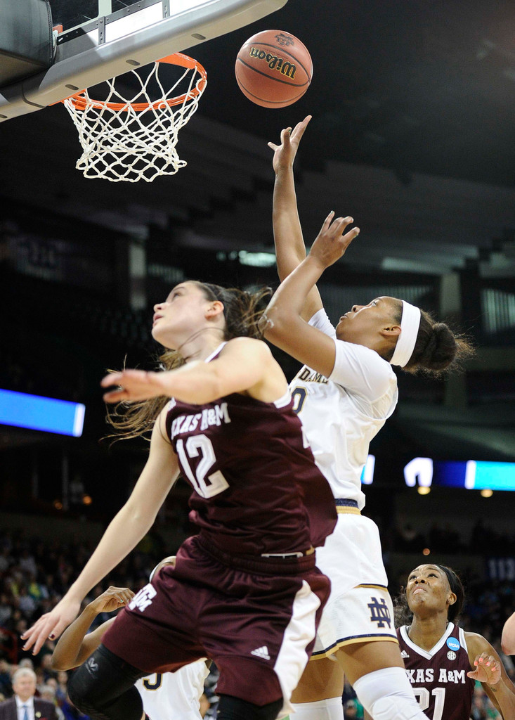 NCAA Sweet 16: ND WBB vs. Texas A&M (USATSI)
