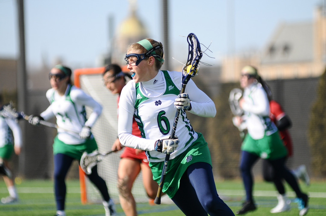Senior Megan Sullivan tallied a hat trick on only four shots in a win against previously-unbeaten Ohio State on Sunday.