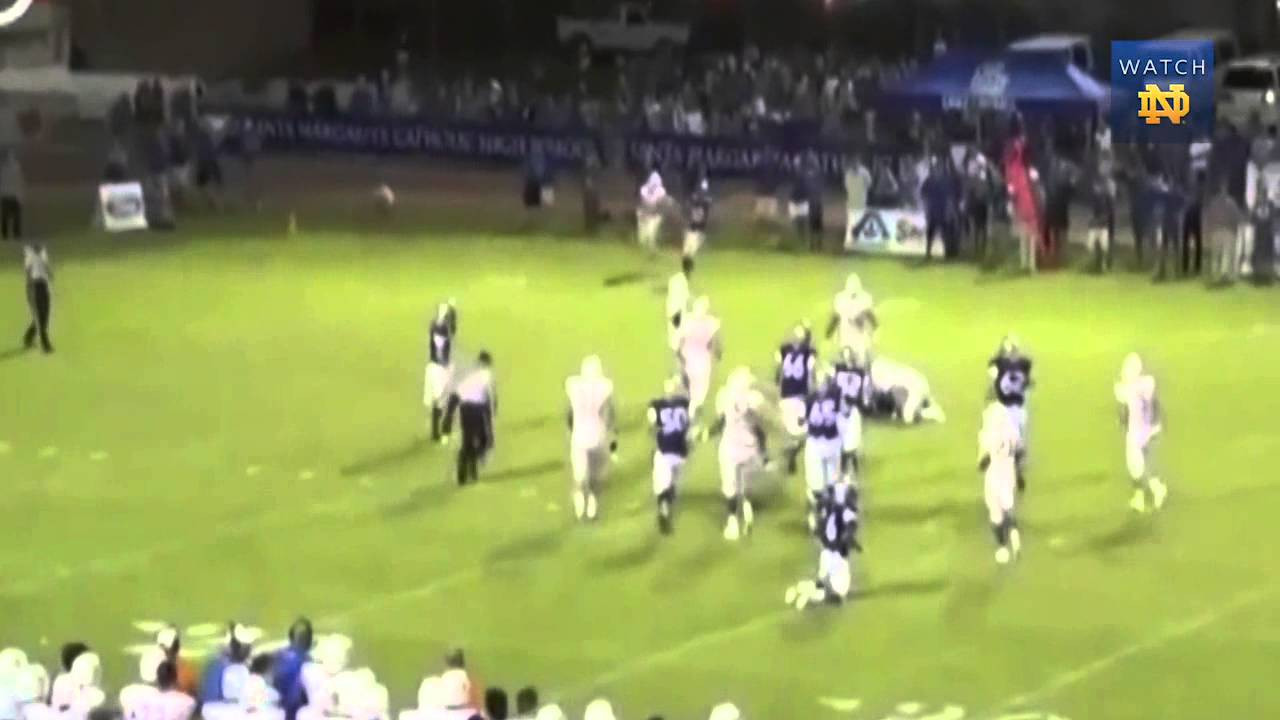 Nicco Fertitta - 2015 Notre Dame Football Signee
