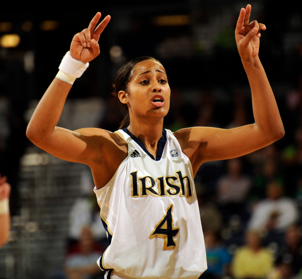 Diggins, Novosel Spark No. 2 Notre Dame's Rout of Hartford (AP)