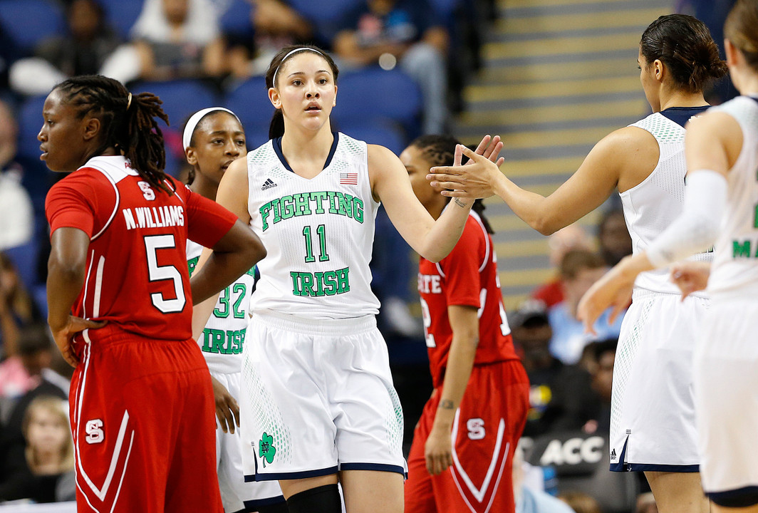 Natalie Achonwa has been to the Final Four in each of her first three seasons.