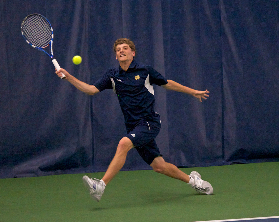 Sophomore Wyatt McCoy heads with his teammates to the elite OFCC Invitational this weekend.