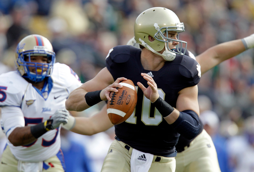 Dayne Crist will be the opening game starter for the second time in his career on Saturday vs. USF.