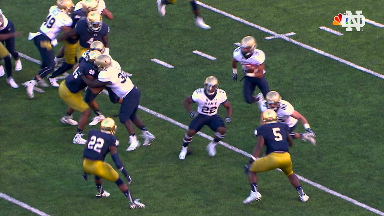 FB vs. Navy Top Plays