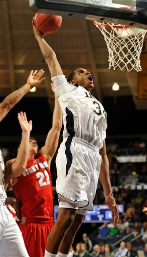Carleton Scott will bring a 10-game double-figure scoring streak into Wednesday's game versus Georgetown.