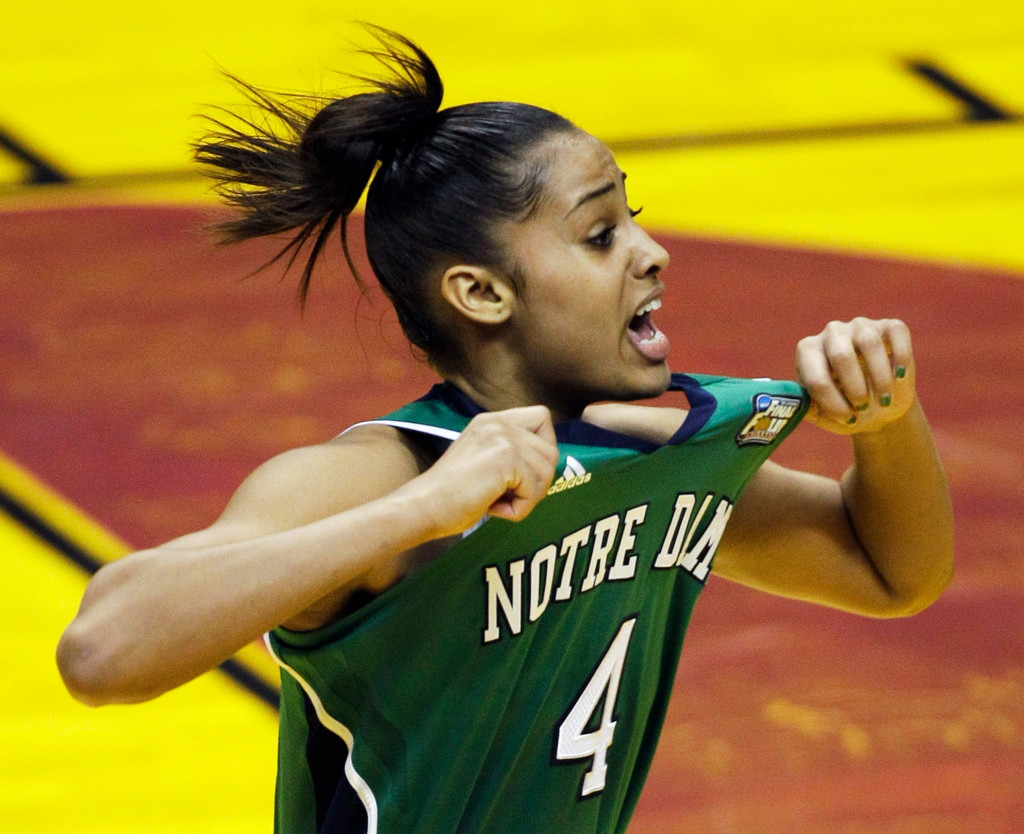 Irish Advance to Final, Topple Top-Ranked UConn 72-63 (AP)