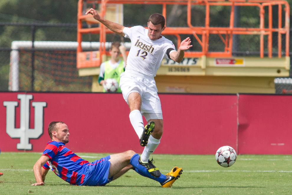 Central defender Andrew O'Malley and the Irish rank second among all ACC teams with a 0.52 goals-against average.