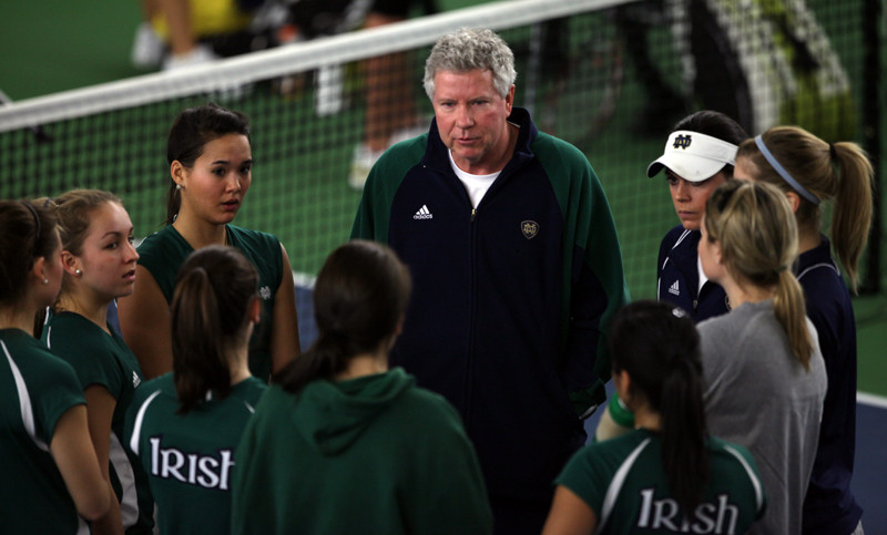 Irish head coach Jay Louderback and the Irish again face one of the toughest schedules in the country in 2011-12.