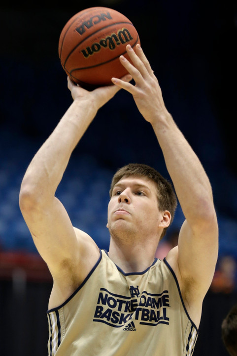 Jack Cooley averaged a double-double in his final season in an Irish uniform.