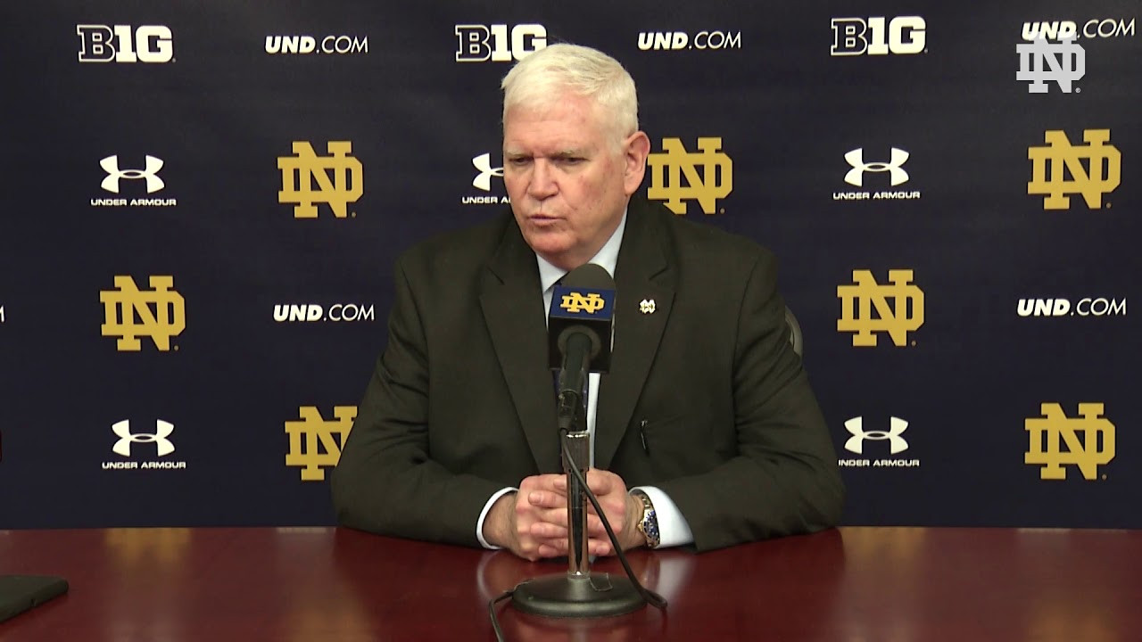 @NDHockey | Jeff Jackson Post-Game Press Conference vs. Minnesota (2019)