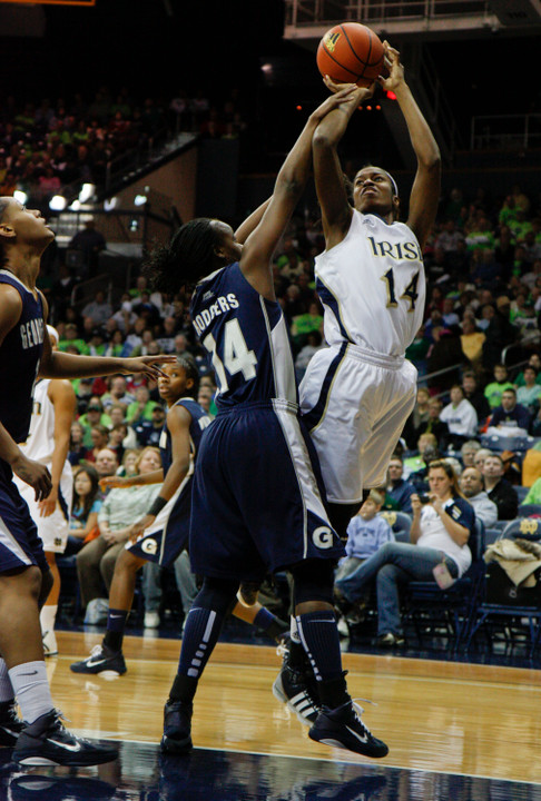 1/18 Women's Basketball vs. Georgetown