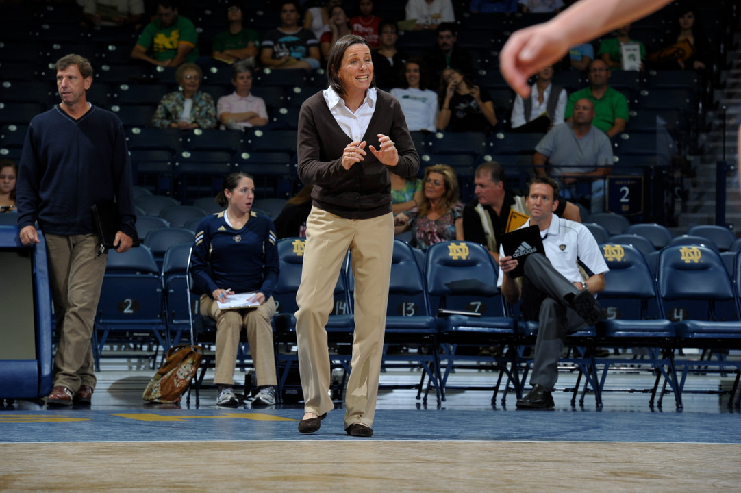 Head coach Debbie Brown