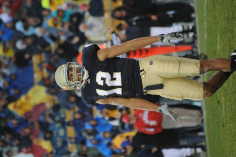 Robert Blanton had seven tackles for loss in 2010 - the most by a Notre Dame defensive back since A'Jani Sanders totaled 10 during the 1999 campaign.