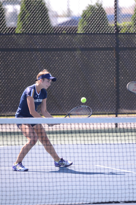 Sophomore Jane Fennelly will get her first major dual match experience when No. 15 Michigan comes to town on Sunday.