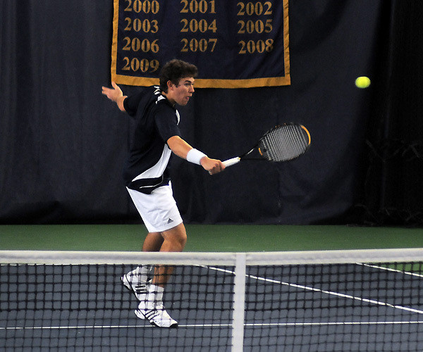 Blas Moros dropped a hard fought match at No. 6 singles.