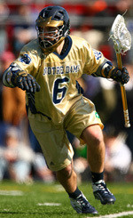 Senior Pat Walsh will extend his stellar four-year career at Notre Dame into the NCAA Tournament.