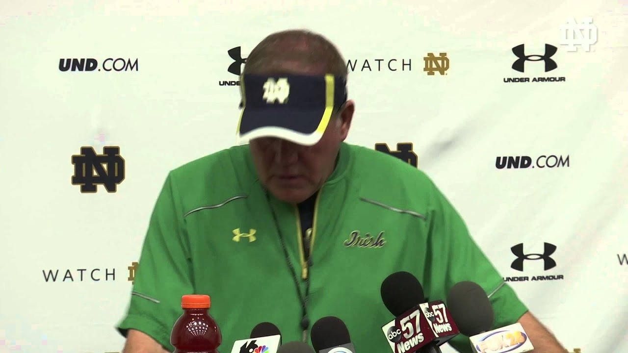 Coach Kelly Media Session - September 24, 2015