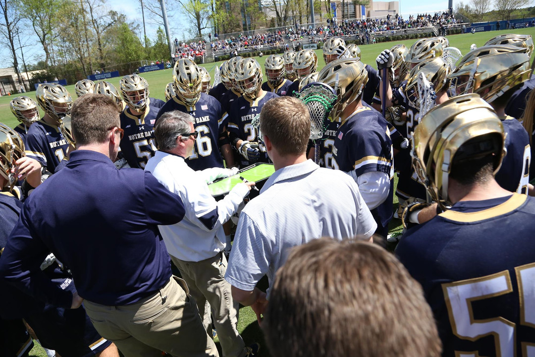 Kevin Corrigan Team Huddle vs. Duke