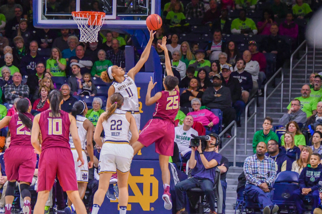 Brianna Turner block vs. Florida State