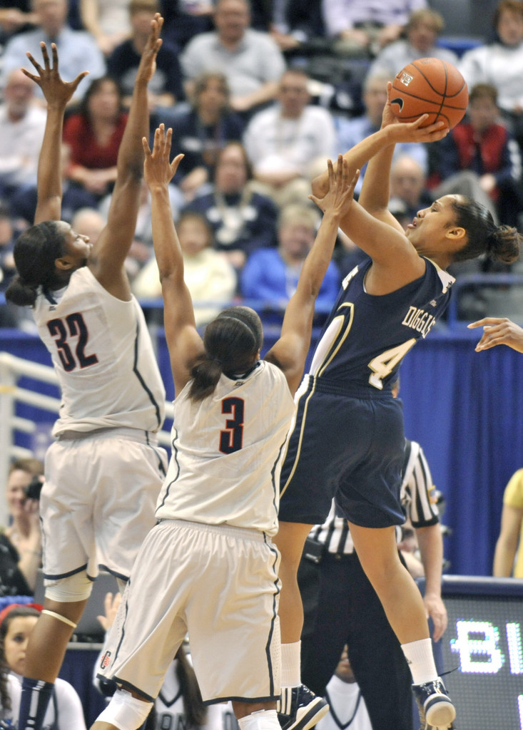 Notre Dame v. UConn (AP)