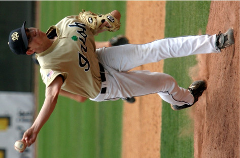 Kyle Weiland's postseason honors place him among the nation's top freshmen for the 2006 season (photo by Pete LaFleur).