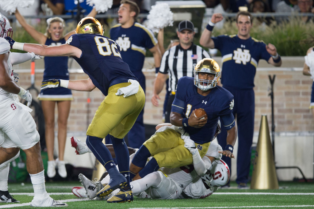 Notre Dame 10, Stanford 17