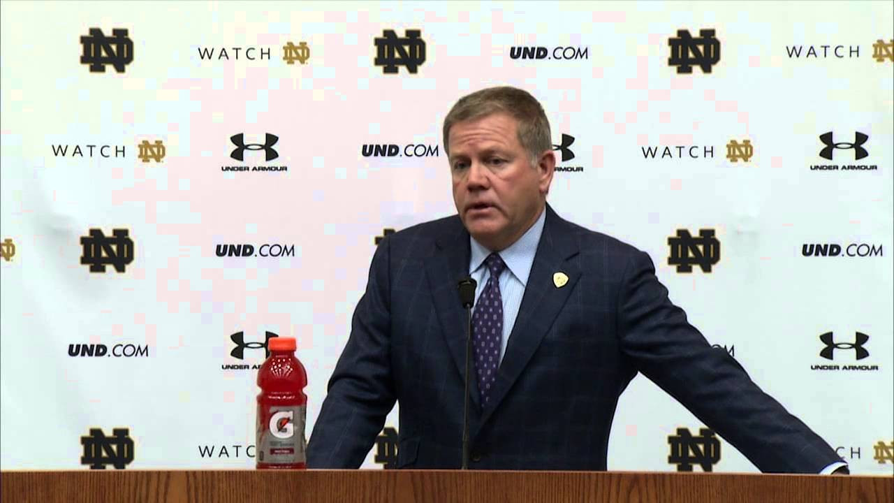 Coach Kelly ASU Preview Press Conference