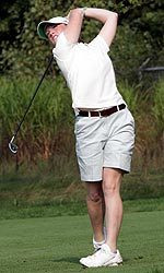 Senior co-captain Suzie Hayes shot a three-over par 75 on Tuesday during the third and final round of the Central District Classic.  Her three-round total of 225 (+9) was a personal collegiate career-best mark.
