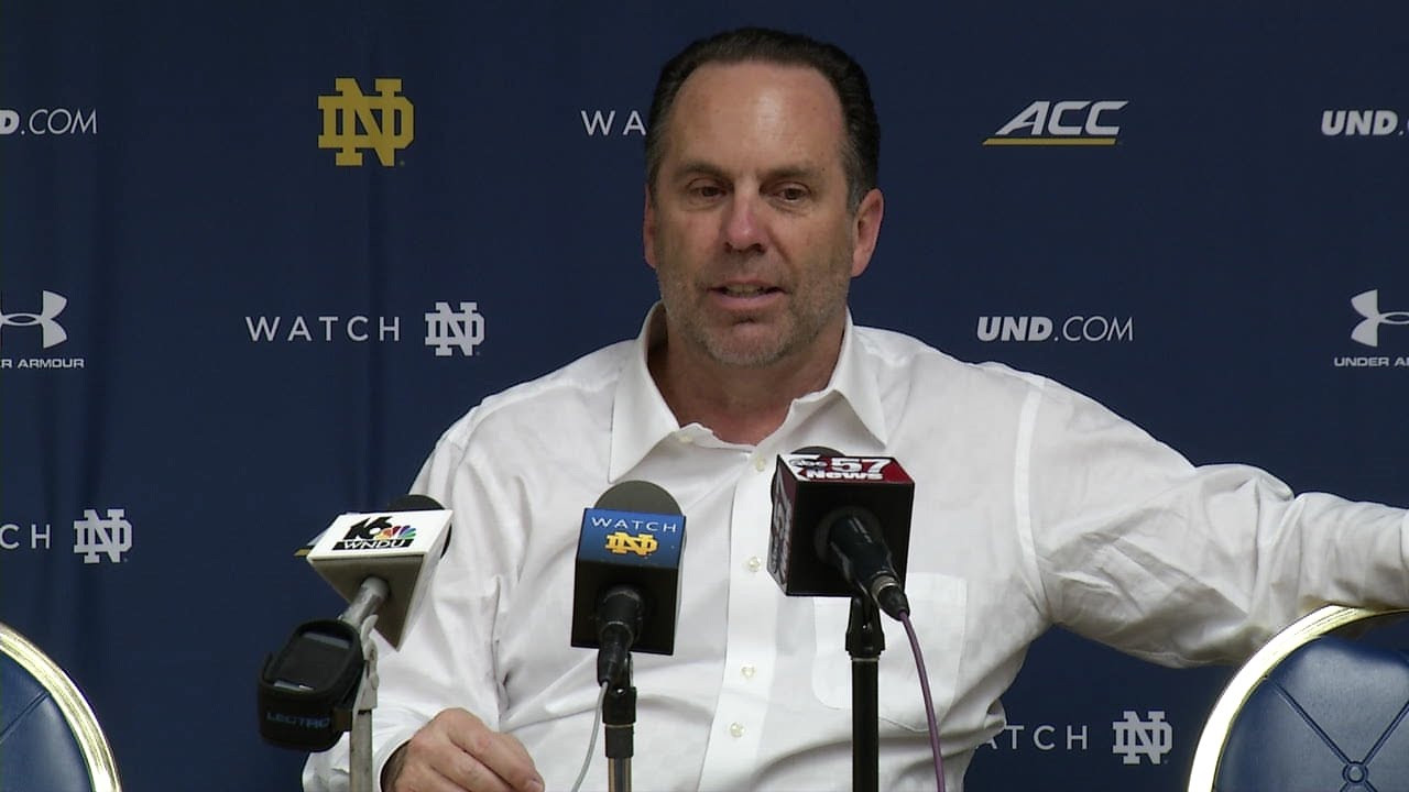 Mike Brey Post-Game Press Conference - North Carolina A&T