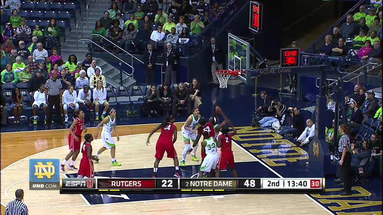 Notre Dame Defeats Rutgers 71-46 Highlights - Notre Dame Women's Basketball