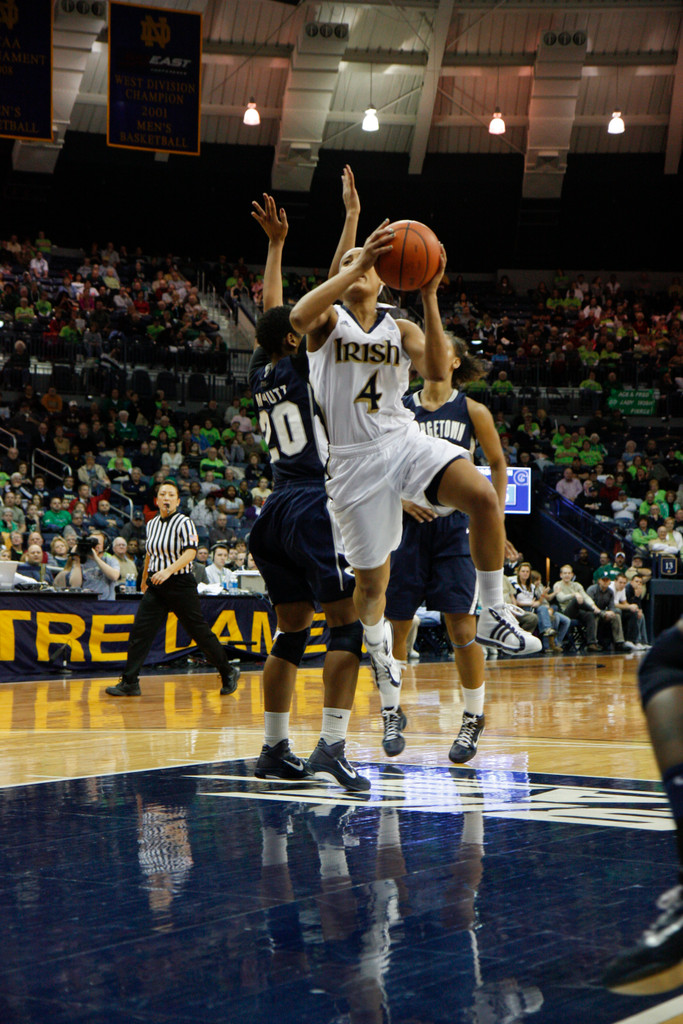 1/18 Women's Basketball vs. Georgetown
