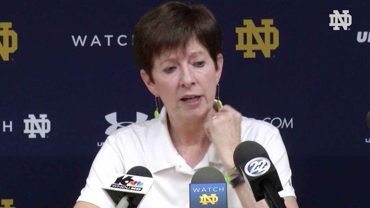 Muffet McGraw Press Conference 10/17