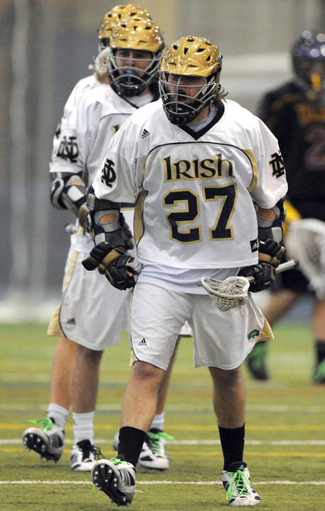 Junior Ryan Hoff has netted four goals apiece in consecutive wins over Quinnipiac and Lehigh.