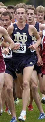 Junior Kurt Benninger has finished fifth or better in all three of his races this season, and will lead the fifth-ranked Notre Dame men into Saturday's NCAA Great Lakes Regional.
