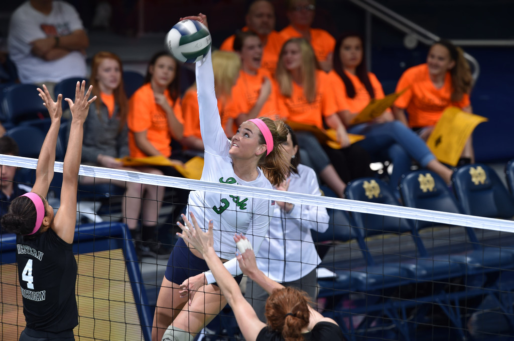 Western Michigan 3, Notre Dame 0 (Sept. 7, 2014)
