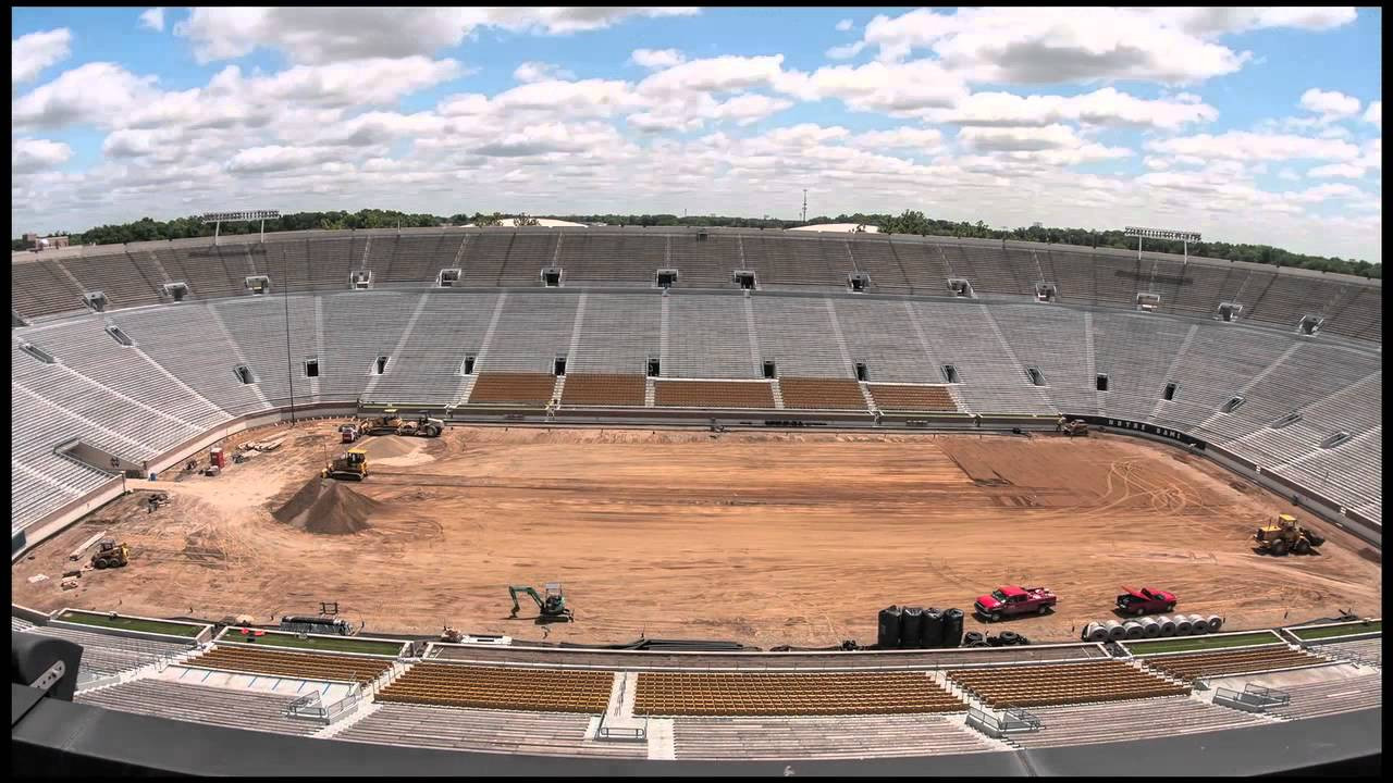 Notre Dame Stadium Turf Time Lapse Final