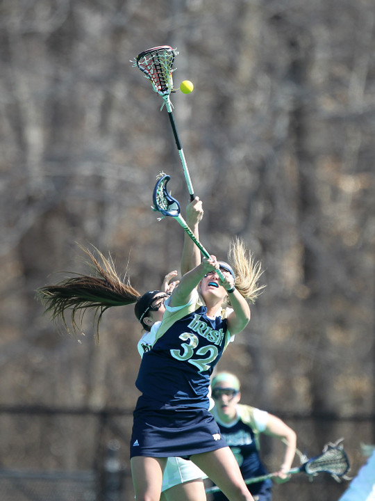 Brie Custis battles for a loose ball on a draw control.