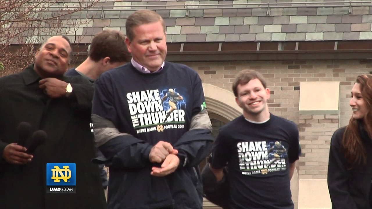 Notre Dame Football - 2012 Shirt Unveiling