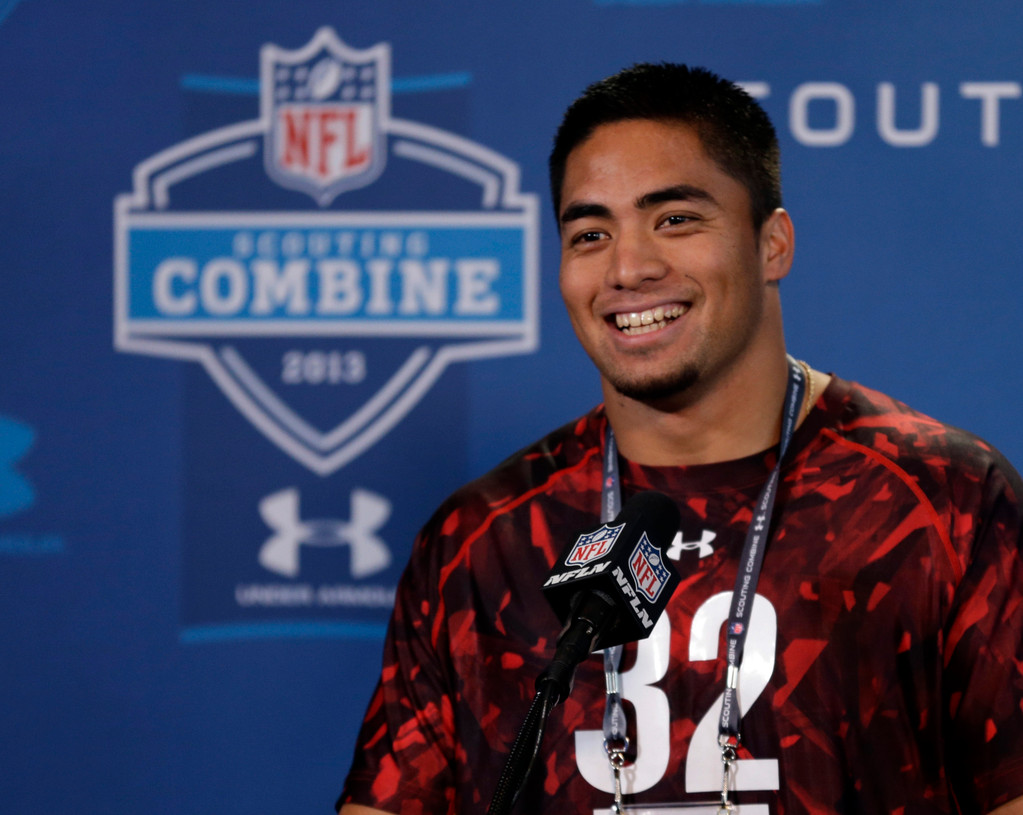 Irish at the NFL Combine (AP)